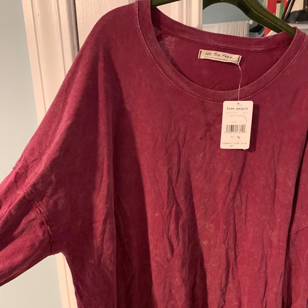 Free People, size small, color sweet myrtle